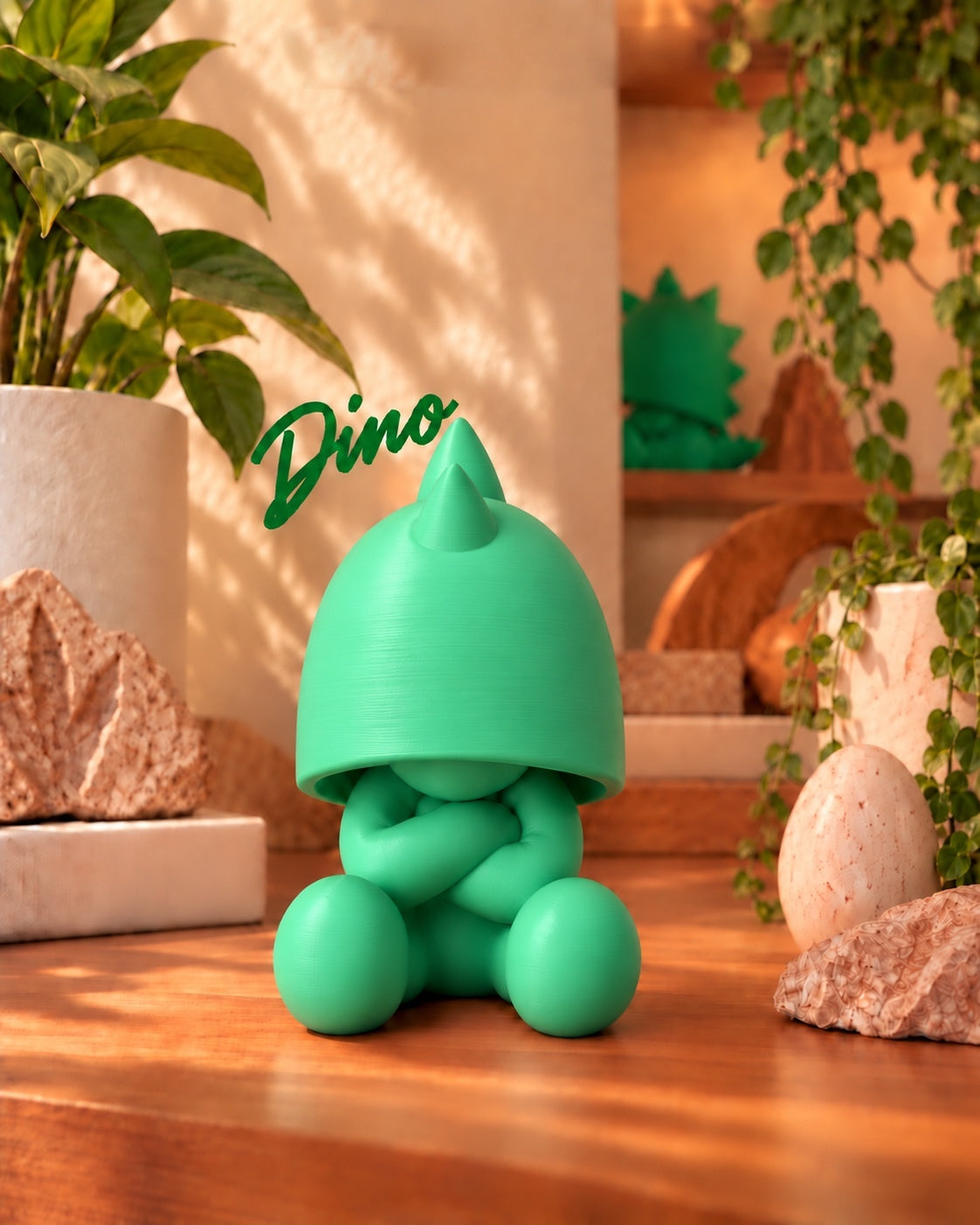 Dino Parakinz collectible in Green color